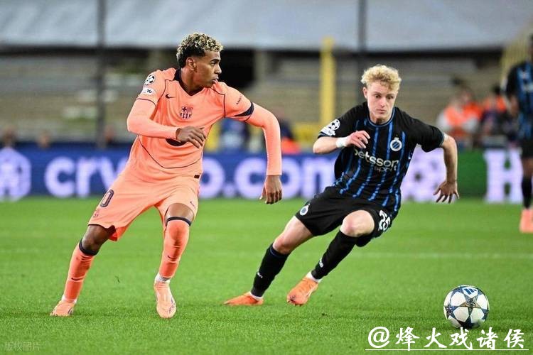 亚马尔独造2球费尔明2助攻 巴萨3-3客平布鲁日 亚马尔独造2球费尔明2助攻 巴萨3-3客平布鲁日